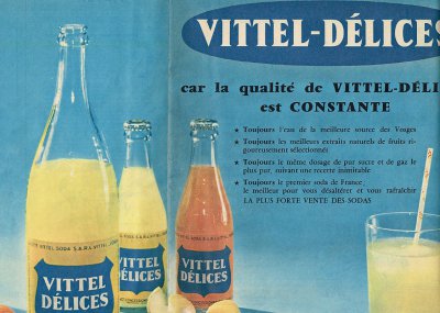 ancienne publicité vittel