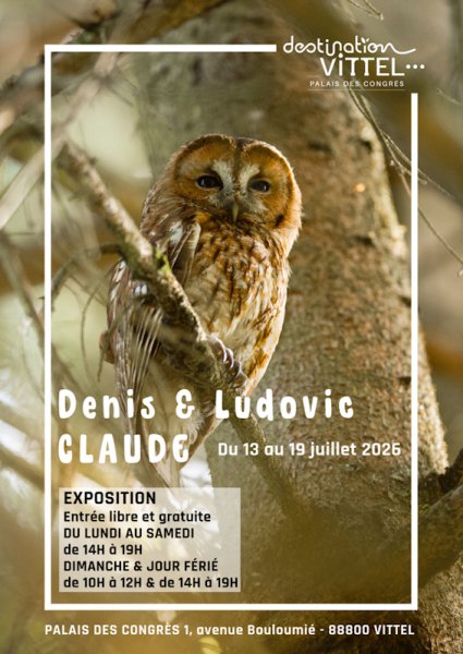 exposiiton Denis et Ludovic CLAUDE