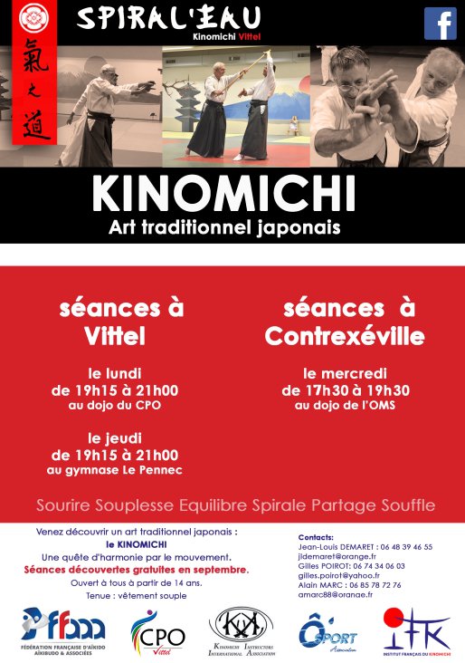 affiche découvert kinomichi Vittel 2026