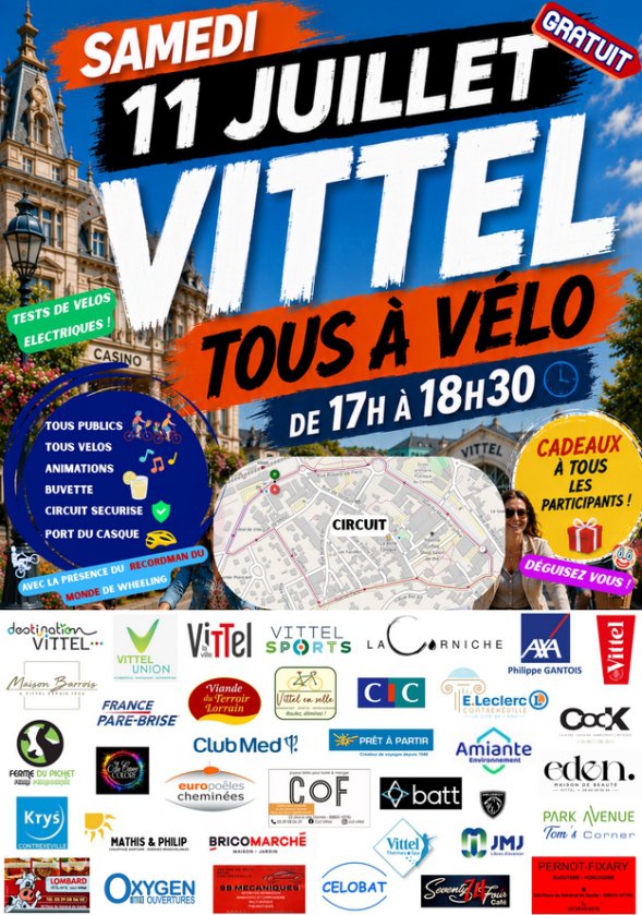Tous à vélo Vittel