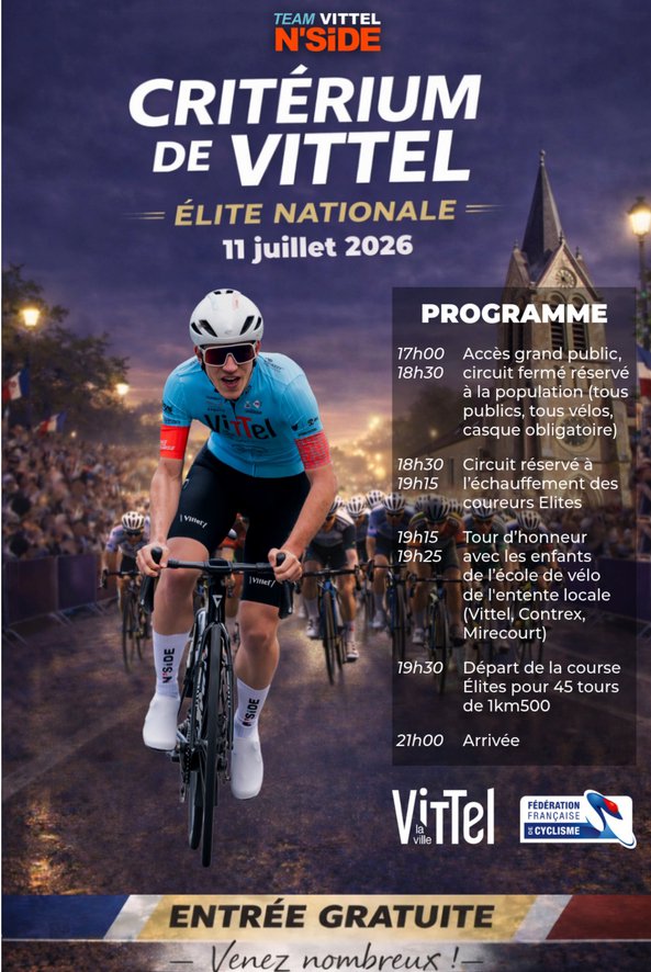 critérium cycliste vittel