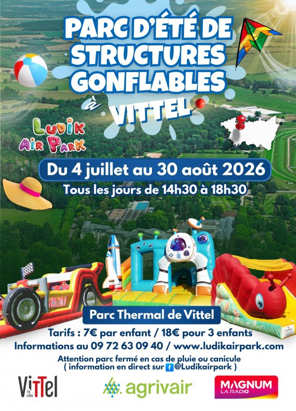affiche ludikairpark vittel