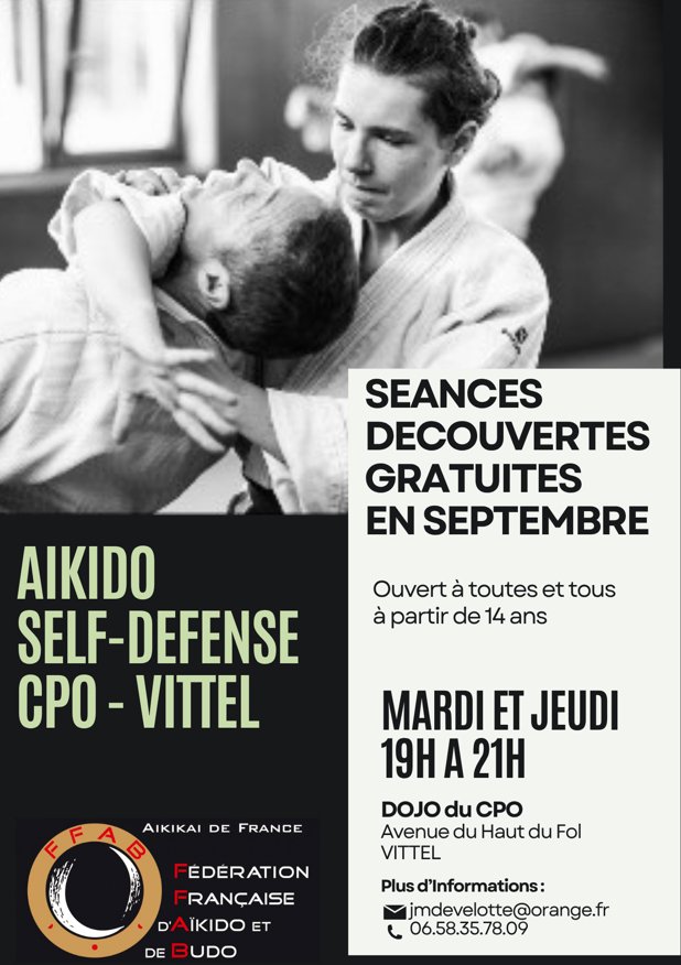 aikido gratuit Vittel