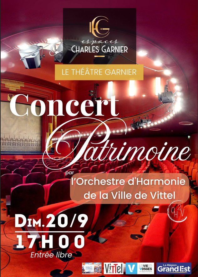 affiche concert patrimoine orchestre harmonie vittel