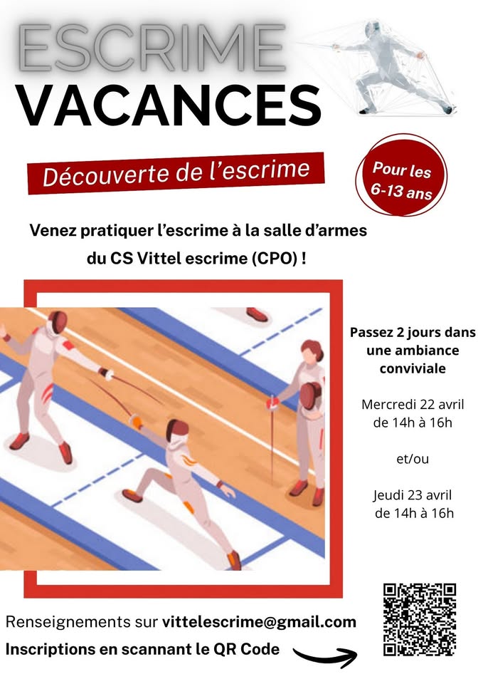 escrime vacances Vittel