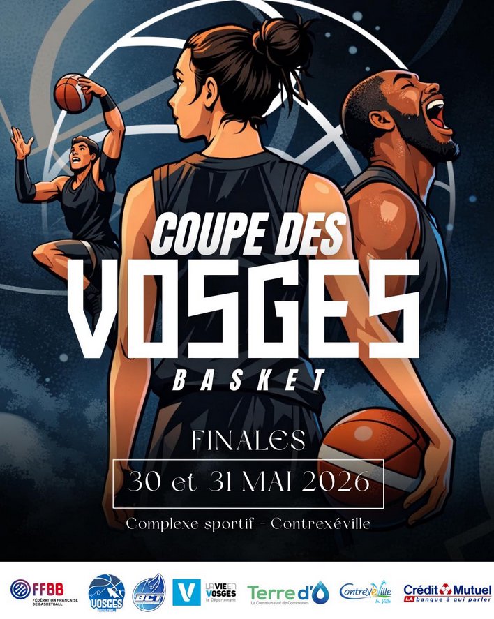 affiche couope vosges basket