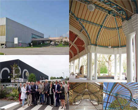 vittel|cpo|galerie thermale|inauguration|colonnes-architecture|giscard d'estaing
