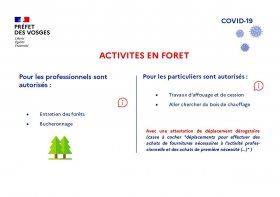 vittel|affiche|préfecture|activités|forêt|covid19
