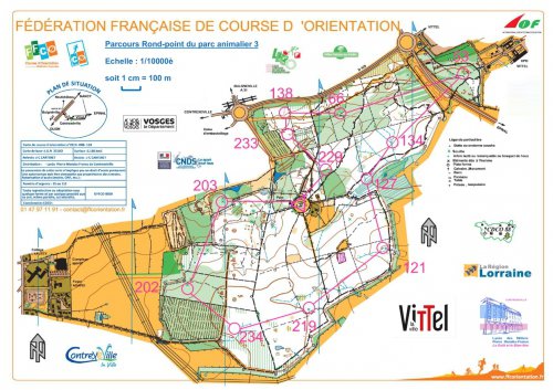 vittel|sport|course|orientation|plan|parcours