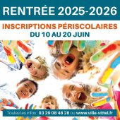 Inscriptions aux activités périscolaires 2025-2026