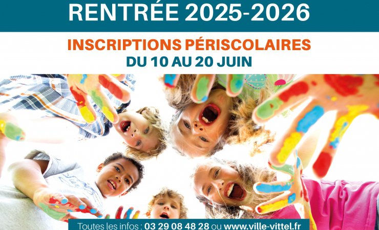 Inscriptions aux activités périscolaires 2025-2026