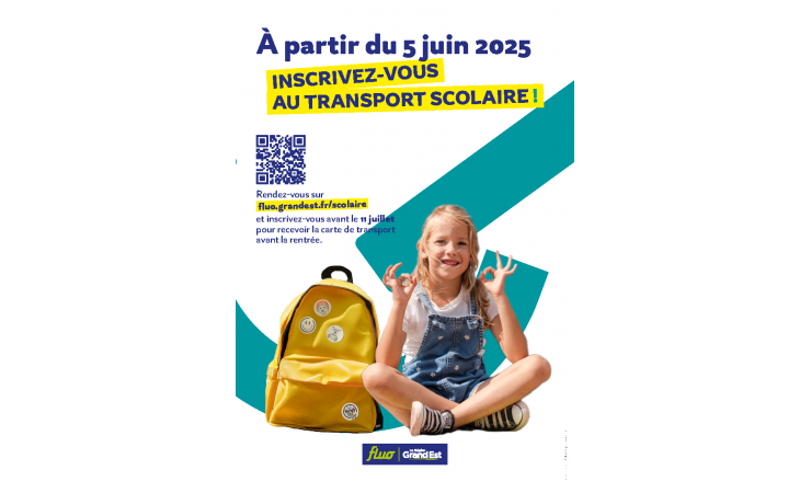 A partir du 5 juin, inscrivez-vous au transport scolaire