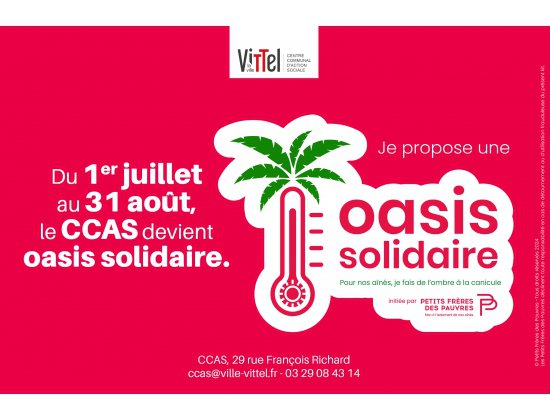 oasissolidaire|ccasvittel|affiche|logo