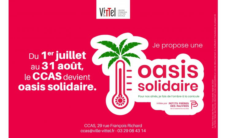 oasissolidaire|ccasvittel|affiche|logo