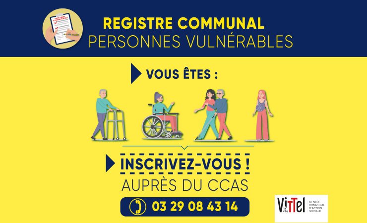 Épisodes de fortes chaleur : n'hésitez pas à bénéficier du registre mis en place par le CCAS