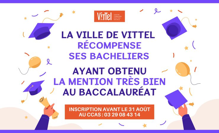 Récompense des bacheliers ayant eu la mention très bien