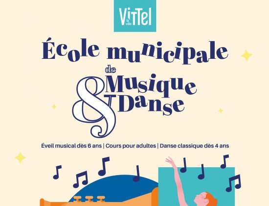 Portes ouvertes & inscriptions à l’École municipale de Musique et de Danse de Vittel