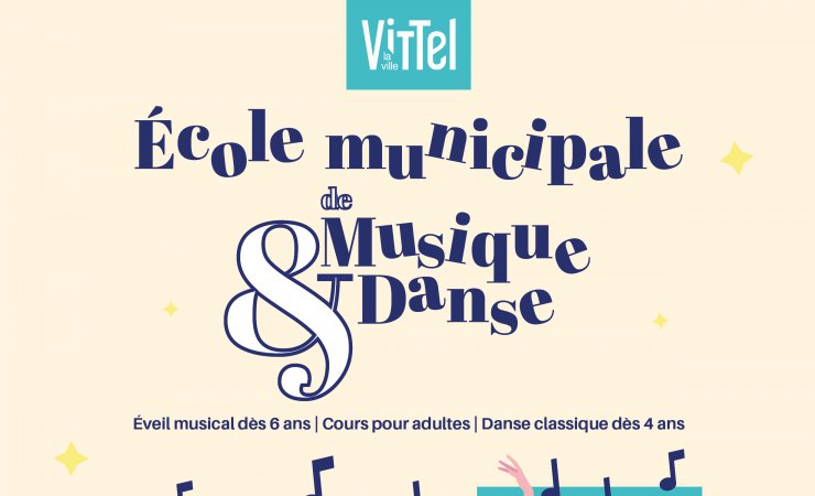 Portes ouvertes & inscriptions à l’École municipale de Musique et de Danse de Vittel