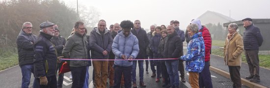 Achèvement des travaux de la rue du Cras et de la ZAC des Collines : une matinée d’inaugurations et un hommage au patrimoine local