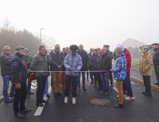 Achèvement des travaux de la rue du Cras et de la ZAC des Collines : une matinée d’inaugurations et un hommage au patrimoine local