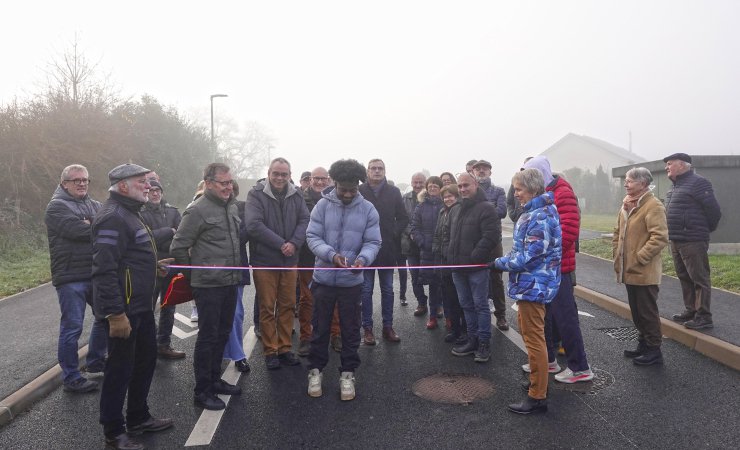 Achèvement des travaux de la rue du Cras et de la ZAC des Collines : une matinée d’inaugurations et un hommage au patrimoine local