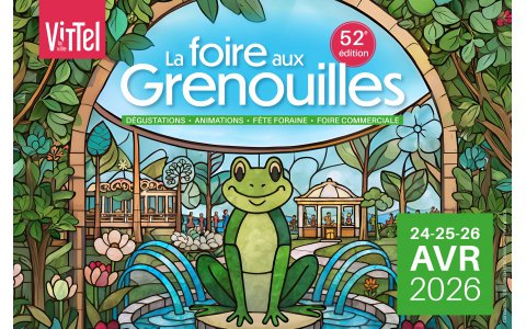Vittel|foireauxgrenouilles|feteforaine|foirecommerciale