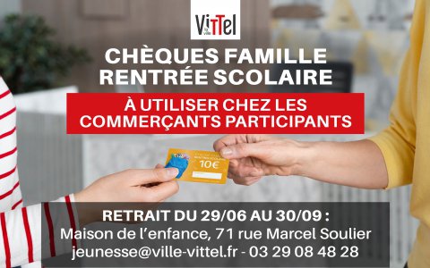 cheque rentrée famille