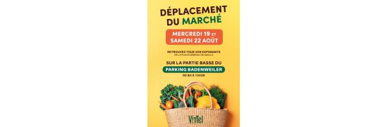 affiche marché vittel|service communication vittel