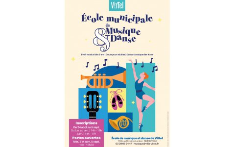 affiche école musique vittel