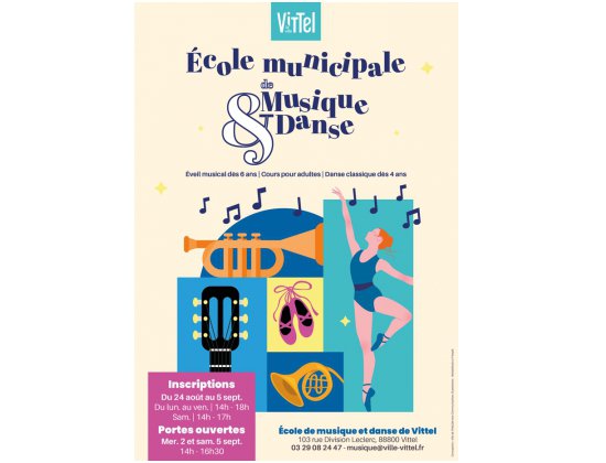 affiche école musique vittel
