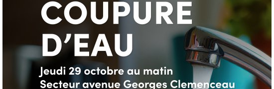 coupure eau saur vittel 29 octobre 