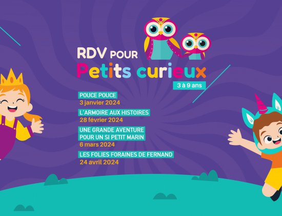 Les Rendez-vous pour Petits Curieux