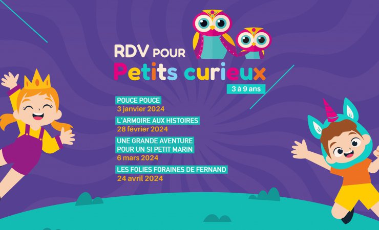 Les Rendez-vous pour Petits Curieux