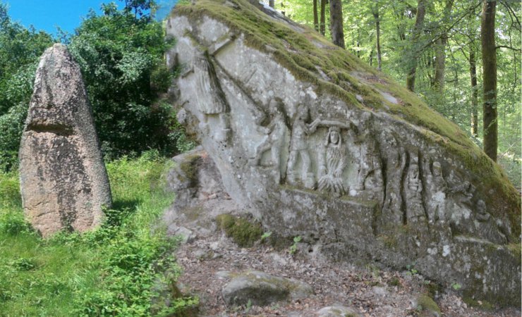 roche|sculpture|pierre|menhir
