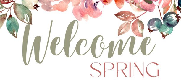 welcome|typographie|flowers