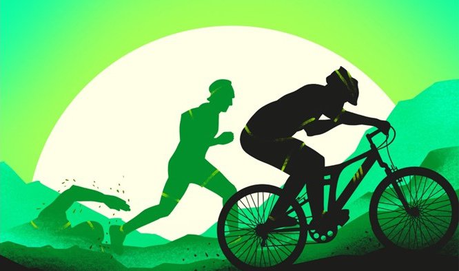 vitteltriathlon|natation|running|vélo|bike|green|vert
