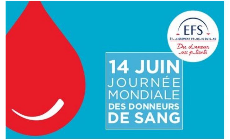 Journée mondiale des donneurs de sang : un geste qui sauve