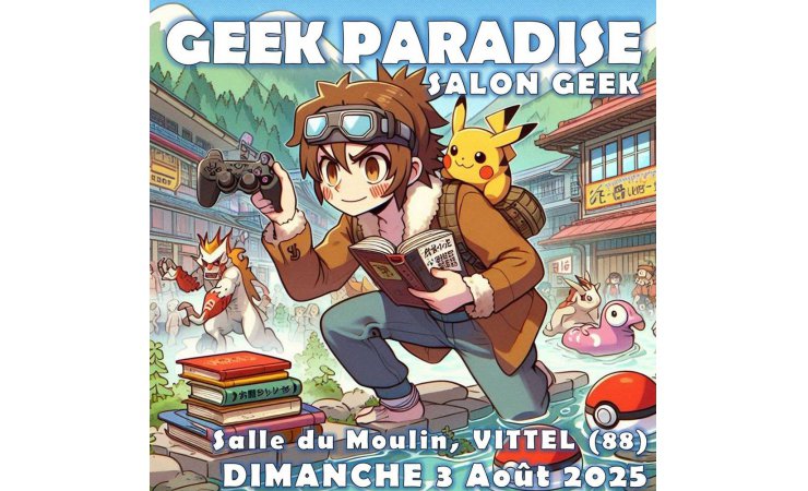 affiche|geekparadise|manga|vittel|©paradiseevent