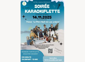 karaokiflette|affiche|vittelunion