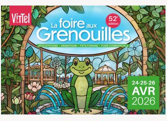 Vittel|foireauxgrenouilles|feteforaine|foirecommerciale