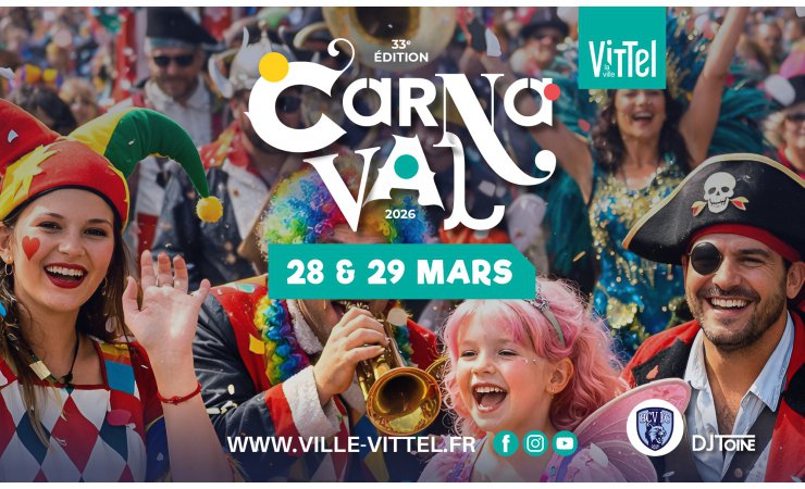 carnaval|vittel|défilé|bal|vosges|animation