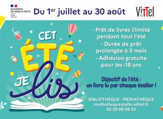 Opération "cet été je lis"