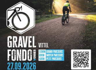 GRAVELFONDO VOSGES 2026 _ Départ au centre équestre le 27/09 à 8h.