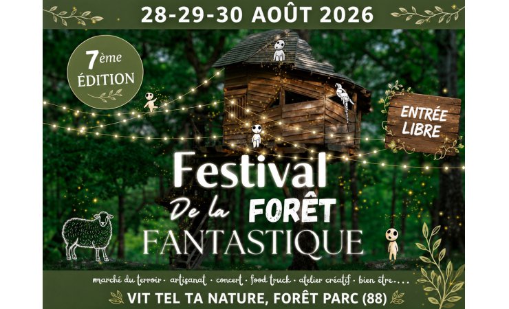 affiche|festivaldelaforêtfantastique|vitteltanature