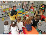 Heure du conte à la bibliothèque © Marie AUBERT - ville de Vittel