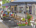 Terrasse sur voie publique © Jean-Jacques DALIA - ville de Vittel